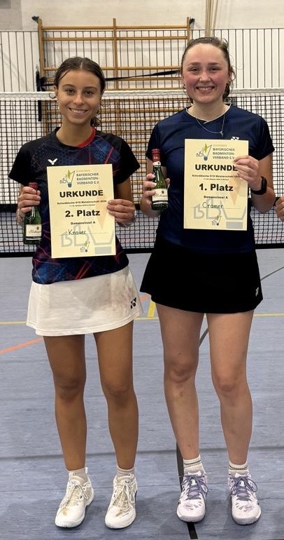 Schwäbische Meistertitel für Dillinger Badmintonspieler